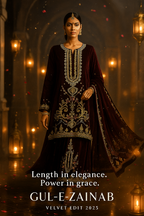 Gul-e-Zainab Velvet 2025 | Studio Spotlight Elegance | CGI Fashion Film