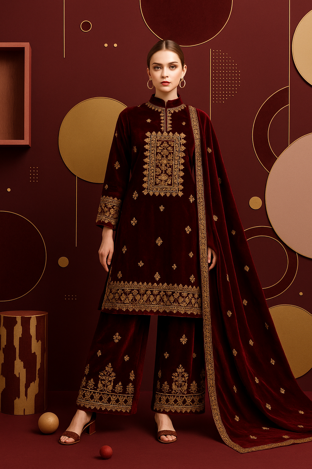 The Velvet Majesty – Gul-e-Zainab Edit 2025