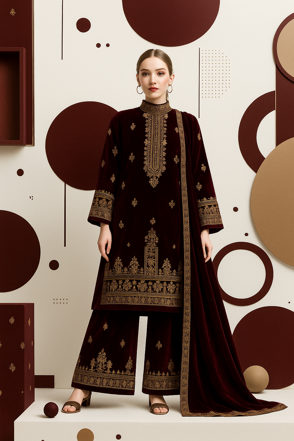 The Velvet Majesty – Gul-e-Zainab Edit 2025