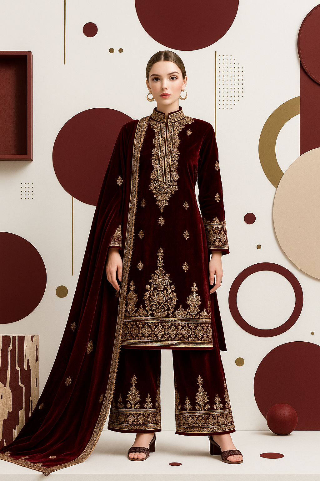 The Velvet Majesty – Gul-e-Zainab Edit 2025